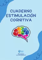 Vista previa - Hojas de trabajo - CUADERNO ESTIMULACIÓN COGNITIVA - página 1