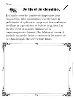 Aperçu - Apprentissages en autonomie - Je lis et je dessine - 2 textes / Read and Draw - Page 2