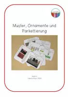 Vorschau - Stationenlernen - Stationen: Muster, Ornamente und Parkettierung - Deckblatt