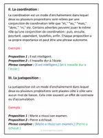 Aperçu - Préparation de séance / Séance complète - Les modes d'enchaînement dans la phrase complexe - French Grammar - Page 1