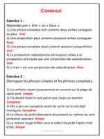 Aperçu - Préparation de séance / Séance complète - Les modes d'enchaînement dans la phrase complexe - French Grammar - Page 3