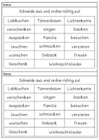 Vorschau - Arbeitsblätter - Weihnachten Übung zu den Wortarten - Seite 3