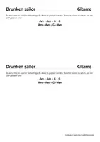 Vorschau - Arbeitsblätter - Drunken sailor Begleitung Klassenband - Deckblatt