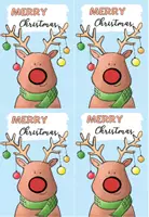 Vorschau - Bildkarten - Rentiernase | Weihnachtsgruß | Feriengruß zu Weihnachten - Seite 3