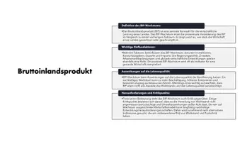 Vorschau - Unterrichtsreihen - Präsentation: Indikatoren der Konjunktur (Arbeitsmarkt | Bruttoinlandsprodukt | Investitionen | Unternehmen | Konsum) - Seite 3