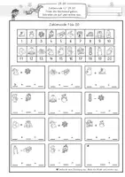 Vorschau - Arbeitsblätter - Mathe 1.Klasse Rechnen, Rätsel, Zahlencode Arbeitsblätter - Seite 2