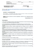 Vorschau - Klassenarbeiten - Materialpaket Klassenarbeiten Sachtexte und Sprachgebrauch - Deckblatt