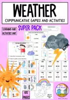 Vorschau - Arbeitsblätter - Weather Super Pack(ed full), 102 Pages - Deckblatt