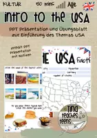 Vorschau - Stundenentwürfe - Introduction to the USA - Englisch, Kultur, alle Niveaus - Deckblatt