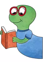 Vorschau - selbst erstellte Cliparts/Grafiken - Lesewurm für Klassenzimmer - Belohnung für voller Lesepass - Seite 2