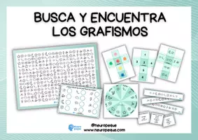 Vista previa - Hojas de trabajo - BUSCA Y ENCUENTRA LOS GRAFISMOS - página 2