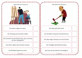 Vorschau - Spiele - Leseverständnis mit Bildern - Seite 2