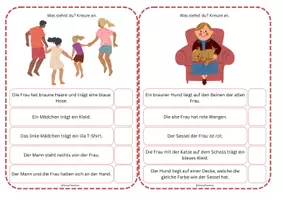 Vorschau - Spiele - Leseverständnis mit Bildern - Seite 3