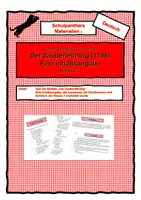 Vorschau - Text - Der Zauberlehrling - Eine Inhaltsangabe - Deckblatt