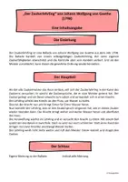 Vorschau - Text - Der Zauberlehrling - Eine Inhaltsangabe - Seite 3