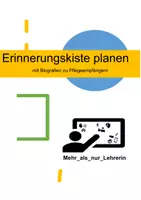 Vorschau - Arbeitsblätter - Erinnerungskiste planen anhand biographischer Daten - Deckblatt