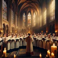 Vorschau - Arbeitsblätter - Analyse von Liedern aus der Kar- und Osterliturgie - Deckblatt
