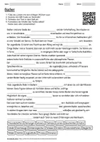 Vorschau - Arbeitsblätter - Lernplakat + AB "Bücher" + interaktive Lösung & MP3 + Mindmap + Infografik - Seite 1