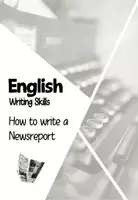 Vorschau - Arbeitsblätter - Checklist: How to write a newsreport - Deckblatt