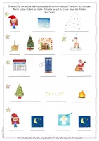 Vorschau - Arbeitsblätter - Welches Weihnachtslied ist es? - Seite 1