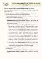 Vista previa - Refuerzo / NEE / Materiales de apoyo - Orientaciones para intervenir con DEA en Lectura - Portada