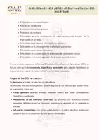 Vista previa - Refuerzo / NEE / Materiales de apoyo - Orientaciones para intervenir con DEA en Lectura - página 1