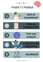 Vista previa - Hojas de trabajo - AUTOREGULACIÓN IMPULSIVIDAD - TÉCNICA PÁRATE Y PIENSA - página 1