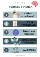 Vista previa - Hojas de trabajo - AUTOREGULACIÓN IMPULSIVIDAD - TÉCNICA PÁRATE Y PIENSA - Portada
