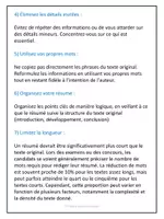 Aperçu - Préparation de séance / Séance complète - Le résumé / Résumer un texte : Guide + Exercices corrigés - Page 1