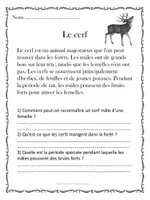 Aperçu - Préparation de séance / Séance complète - 30 compréhensions de lecture / French Reading Comprehension Bundle - Page 1