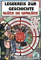 Vorschau - Arbeitsblätter - Legekreis "Glück im Unglück" Die Feuerwehr - Achtung, Notfall! DaZ / DaF / Deutsch - Deckblatt