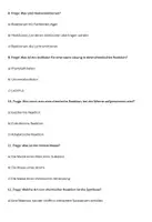 Vorschau - Arbeitsblätter - 40 Multiple Choice Fragen zum Thema Chemische Reaktionen - Seite 3