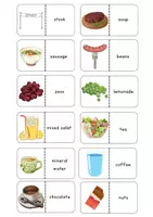 Vorschau - Spiele - Dominospiel Englisch - Food and drinks - Seite 2