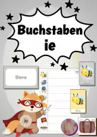 Vorschau - Arbeitsblätter - Buchstaben-Helden: Paket A - Seite 1