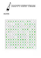 Vorschau - Quiz - Happy New Year - Word Search - Seite 2