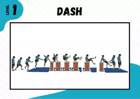 Vorschau - Stationenlernen - Parkour ⎮ Dash - 5 Stationskarten methodische Reihe ohne Video (Basiselement) - Seite 2