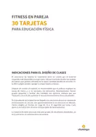 Vista previa - Juegos / Gamificación - Fitness en pareja: 30 tarjetas para educación física - página 2