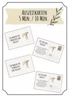 Vorschau - Bildkarten - Auszeitkarten 5 Minuten / 10 Minuten - Deckblatt