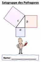 Vorschau - Merkblätter - Buddybook Satzgruppe des Pythagoras (Faltbuch ab Klasse 9) - Deckblatt