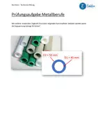 Vorschau - Arbeitsblätter - Prüfungsaufgabe Metalltechnik 028 - Zugkraft Kunststoff Rohr - Seite 3