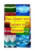 Vorschau - Merkblätter - Hefteintrag, das lösen von Salzen in Wasser - Deckblatt