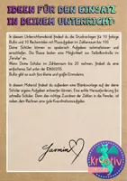 Vorschau - Mal- und Bastelvorlagen - Rechenbullis: Plus im Zahlenraum 100 mit Zehnerübergang - Seite 1