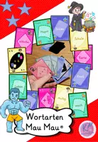Vorschau - Spiele - Materialpaket Deutsch Mau Mau ® Spiele (Wortarten, Wortfelder und Personalformen) - Seite 1