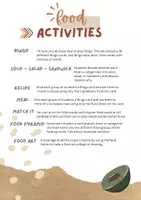 Aperçu - Jeux - Food Bingo - Anglais - Page 1