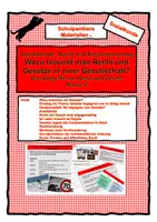 Vorschau - Arbeitsblätter - Materialpaket: Recht in einer Gesellschaft (Material und Leistungskontrolle) - Seite 1