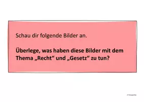 Vorschau - Arbeitsblätter - Materialpaket: Recht in einer Gesellschaft (Material und Leistungskontrolle) - Seite 3