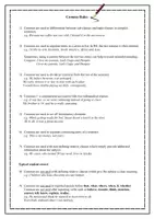 Vorschau - Arbeitsblätter - English comma rules Merkblatt + AB - Deckblatt
