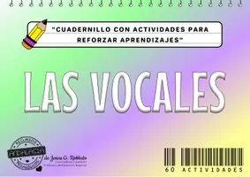 Vista previa - Fichas informativas / Documentos de lectura - Cuadernillo LAS VOCALES - Portada