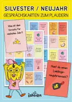 Vorschau - Arbeitsblätter - Silvester Plauderkarten 🎆💬- Gesprächskarten zum Plaudern - Deckblatt