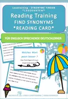 Vorschau - Fördermaterial/Inklusion - DaF / DaZ Englisch: Sommer Synonyme finden - Lesekarten - Deckblatt